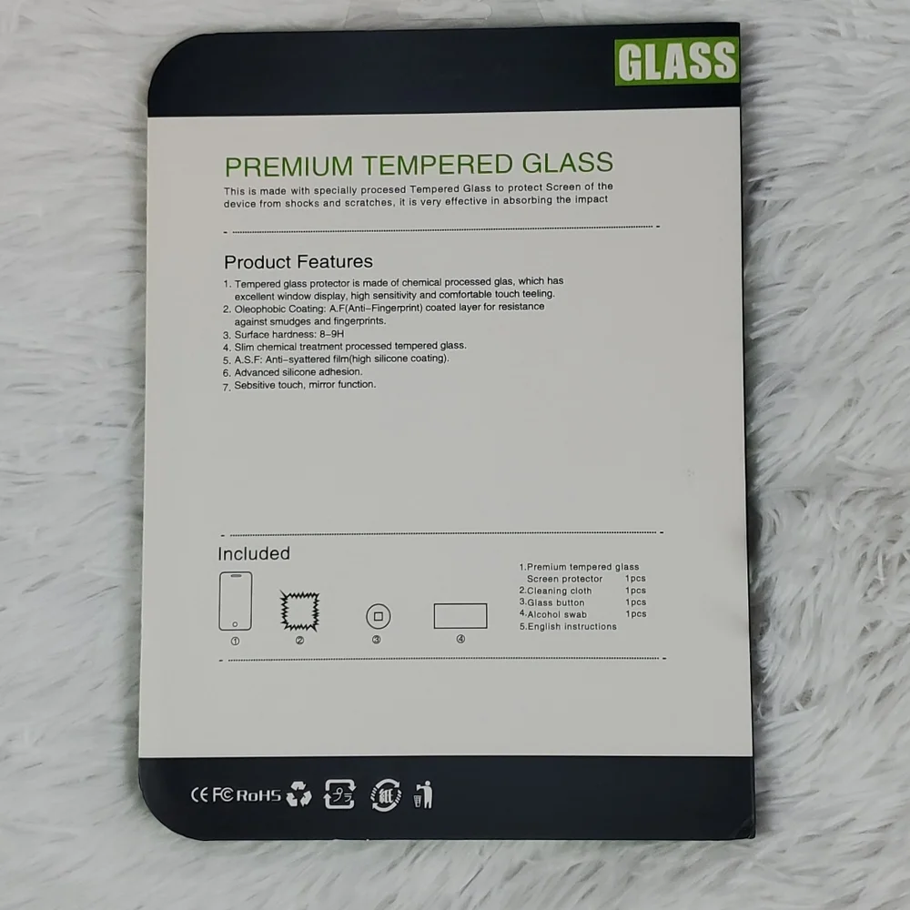 Tempered Glass 9H Glass for T350